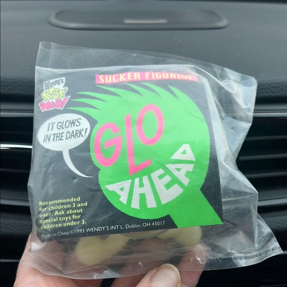 Toys | Vintage Glow In The Dark Glo Ahead Pull Back Racer Car Toy 1993 ...